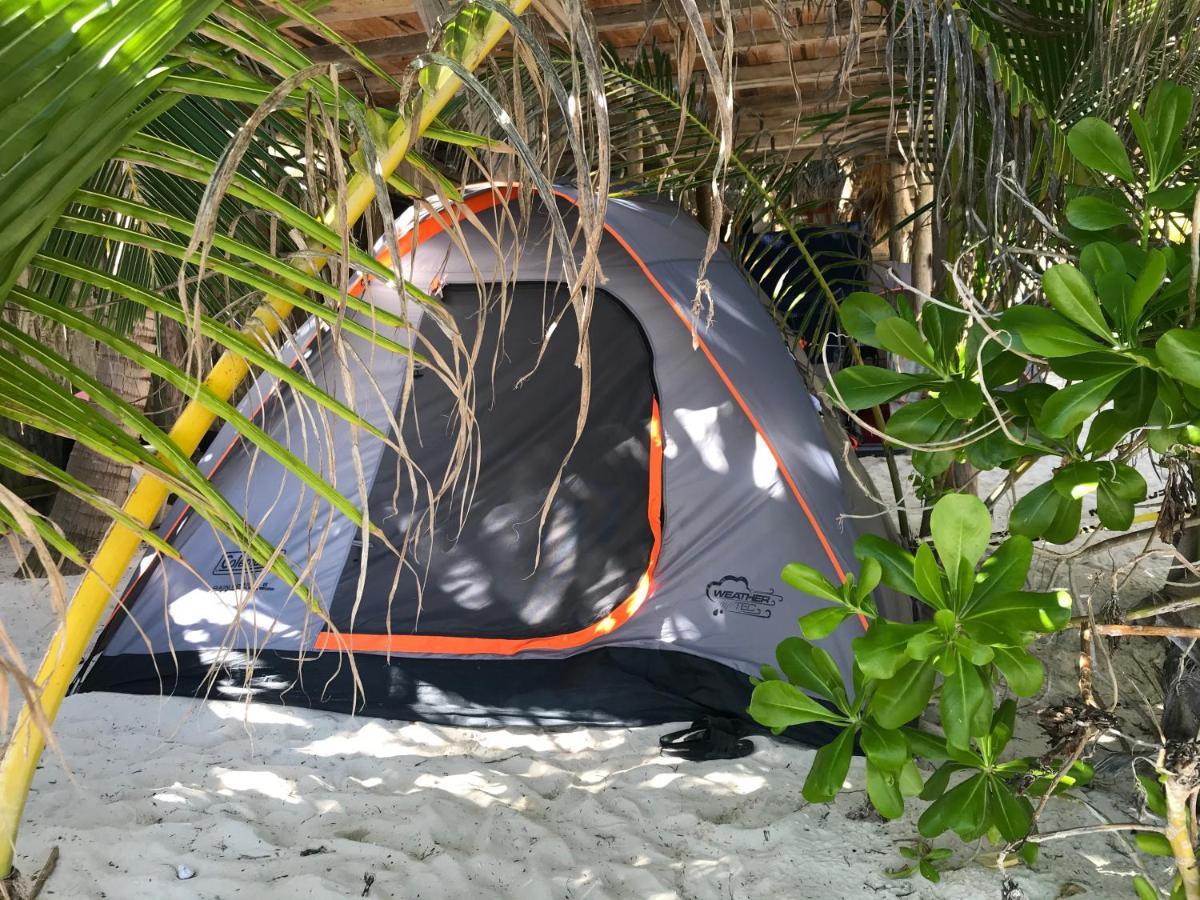 Chavez Eco Beach Camping And Cabanas Tulum Esterno foto