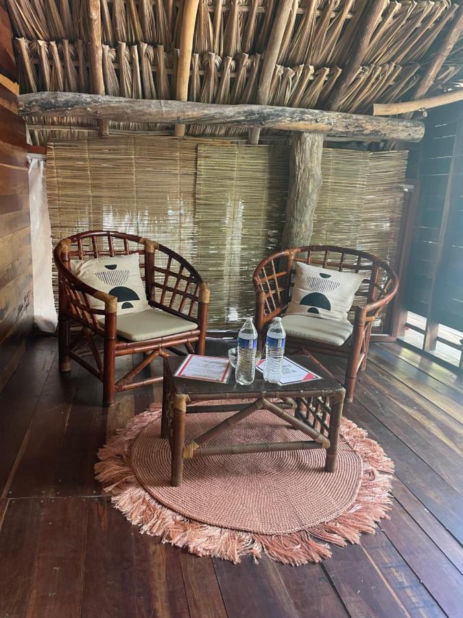 Chavez Eco Beach Camping And Cabanas Tulum Esterno foto