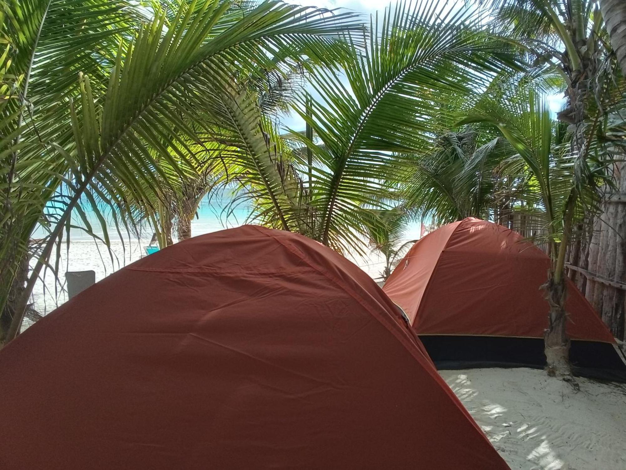 Chavez Eco Beach Camping And Cabanas Tulum Camera foto